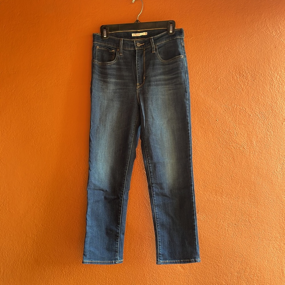 Levi’s 724 High Rise Straight Crop 30